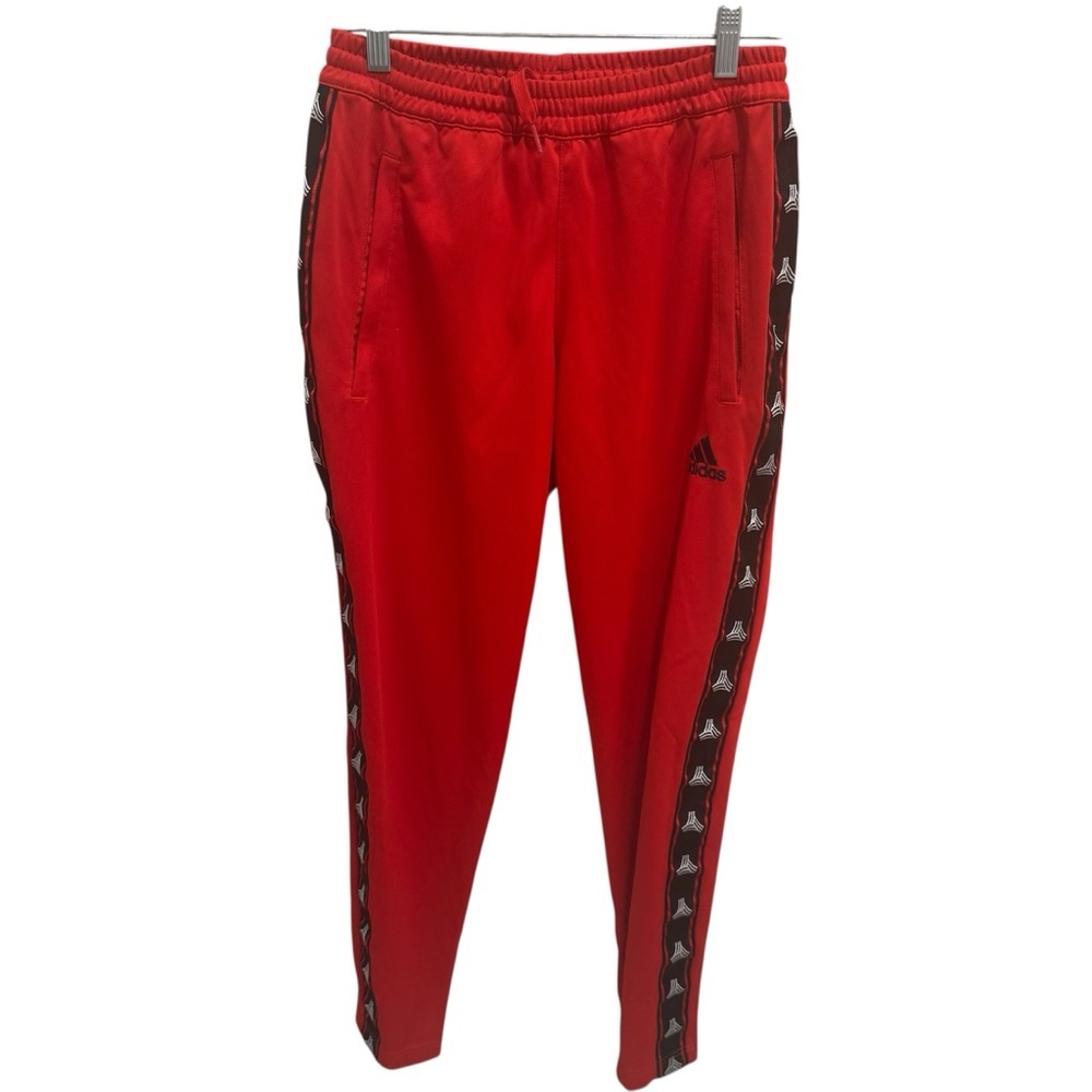 Adidas Tango Tape Club House Men's Red Sweatpants/Joggers Sz S Soccer Track Pant